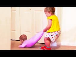 New Compilation Of Funny Baby And Siblings Moments - Cute Babies Videos || Cool Peachy🍑