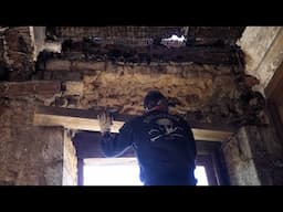 Saving The Chateau - Lintel Replacement After Years Of Rot