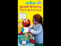 Opening & Closing To Sesame Street: Elmo Visits The Doctor (RARE 2005 VHS)