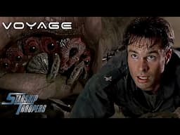 Starship troopers | Trapped In A Cave With Giant Monsters | Voyage