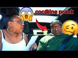 EXTREME SNIFFING "POWDER" PRANK ON MY FIANCEE! *SHE SNAPPED*