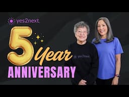 5 Years of yes2next! Our Journey & Anniversary Giveaway