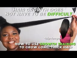 HAIR GROWTH DOES NOT HAVE TO BE DIFFICULT| HOW I ACHIEVED HIP-LENGTH HAIR AND HOW YOU CAN, TOO