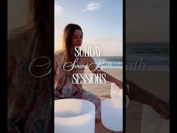 10 seconds of pure relaxation #soundbath #soundhealing