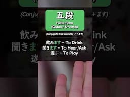 How to Use 'Polite Form Godan / U-Verbs in Japanese!
