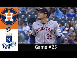Astros VS Royals Condensed Game 4/25/25