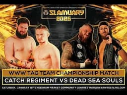 Catch Regiment vs Dead Sea Souls - (First time ever ) Slamuary 2025
