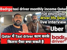 badrGO Taxi Driver monthly income in Qatar 🇶🇦 Qatar में Taxi driver कितना पैसा बचाते हैं #qatarjobs
