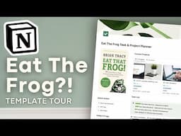 How to use Eat The Frog in Notion?! | Template Tour & Tutorial