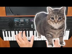 Tocando OIIA OIIA Cat Meme en el Mini Teclado CASIO SA-76