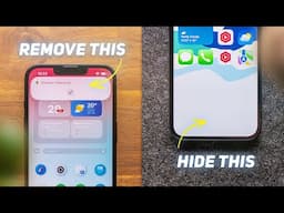 Remove Shortcut Banners and Hide the Dock on iOS 18!