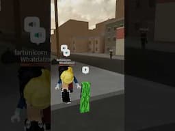 TROLLING as a CREEPER FROM MINECRAFT in ROBLOX DA HOOD #robloxchat  #dahood #voicechat #roblox