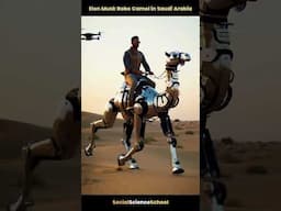 Elon Musk Robot Camel in Saudi Arabia (Not Seriously)