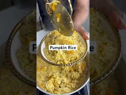 How To Make Pumpkin Rice! #shorts #pumpkinrice