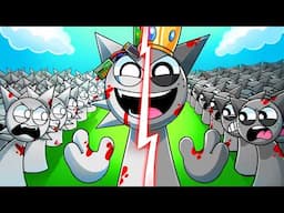 1000 WENDAS Vs. 1000 GRAYS! Incredibox Sprunki Animation