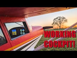 Amazing Working Cockpit In RC Plane