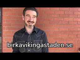 Talk at Birka Site in Sweden Saturday 28 June
