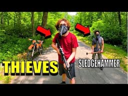 Stealing My SUPERMOTO BACK ( STOLEN TRUCK?)