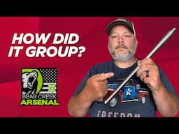 Bear Creek Arsenal BC-200 Lightweight and Threaded Barrel Accuracy Test