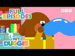 Party with Duggee! Balloon, Dancing and Glasses Badge | FULL EPISODE COMPILATION | Hey Duggee