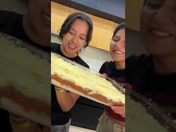 Hicimos lasaña por primera vez
