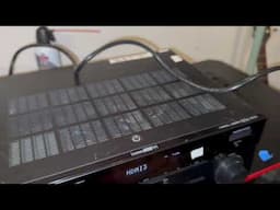 Unboxing my first Yamaha Aventage receiver (used eBay)