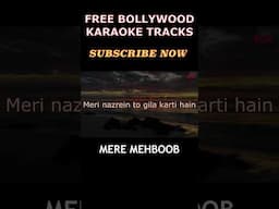 MERE MEHBOOB : #karaoke #kishorekumar #laxmikantpyarelal  #sanam  #omswastikmusic #freedownload
