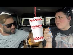 5 guys adventure || Travis Mukbang