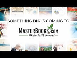 Something Big Is Coming | Master Books Homeschool Announcement Teaser
