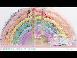 Rainbow Sequin Album by Paige Evans Flip Through