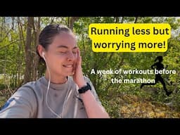 I’m Scared Of Running The Marathon 🫣| Week Of Workouts 🏃‍♀️| Manchester Marathon 🏅