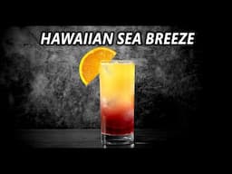 How to Make a Stunning Layered Hawaiian Sea Breeze Cocktail 🍍🍒