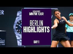 Day 1 in Berlin featuring Navarro, Jabeur, Frech, and Badosa | WTA Multi-Match Highlights