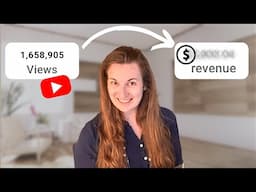 The EXACT Amount YouTube Paid Me for 1.5 Million Views | How to Make Money From YouTube