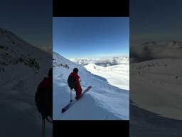 The TUNNEL piste in Alpe d'Huez...now bad is it-  #skiing #skiingstunts #skiingbumps #mogal