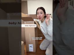 UNBOXING BARANG2 BAYI DI RUMAH BARU AKU DI KOREA!