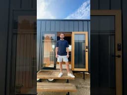 Brilliant Modern-Minimalist Tiny Home Quick Tour! 🤩 #tinyhouse #hometour