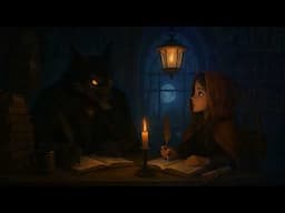Dark gothic night with soft background music