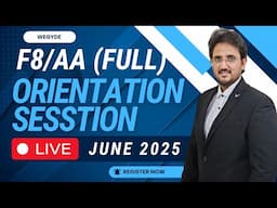 ULTIMATE GUIDE BEFORE YOU START AA/F8 - AUDIT AND ASSURANCE || June 2025 attempt
