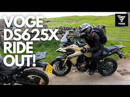 Riding TWO Voge DS625X around AMAZING roads | Buttertubs & Hawes