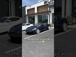 This Is The Ultimate Luxury Car BARGAIN! #astonmartin