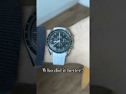 Who did it better?   #watch #luxurywatches #speedy #speedmaster #omega