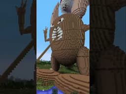 Minecraft Builds Gone WILD! Chomper Attack!  #minecraft #peashooter #chomper