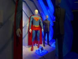 New Superman movie costumes revealed at Warner Bros Studio Tour Hollywood  #SupermanDay #Superman