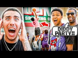 WE PLAYED AGAINST DIDDY'S AAU TEAM & GOT HUMBLED BAD...