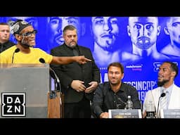 JUST NOW: Gervonta Davis' Trainer SHOCKS Lamont Roach In Live Rematch Press Conference