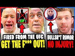 Dana White RELEASES fighters from the UFC! Dricus du Plessis SHUTS DOWN Injury RUMOR! Joe Rogan