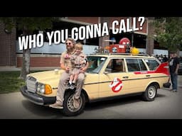 Building a Ghostbusters Car from Scrap and Spare Parts.