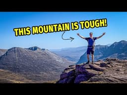 This Mountain is HARDER than many of the Scottish Munros..