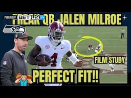 I CALLED IT: Seattle Seahawks picked THE ULTIMATE WEAPON Alabama QB Jalen Milroe! | Murfstradamus!